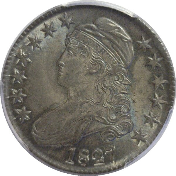 1827.  Bust Half Dollar.  -  PCGS. MS-64. - Image 2