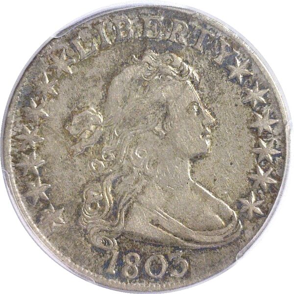 1803.  Bust Half Dollar.  -  PCGS. XF-40. - Image 2