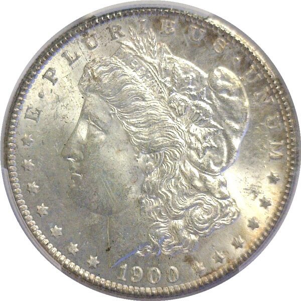 1900-S  Morgan Dollar.  -  PCGS MS-64. - Image 2