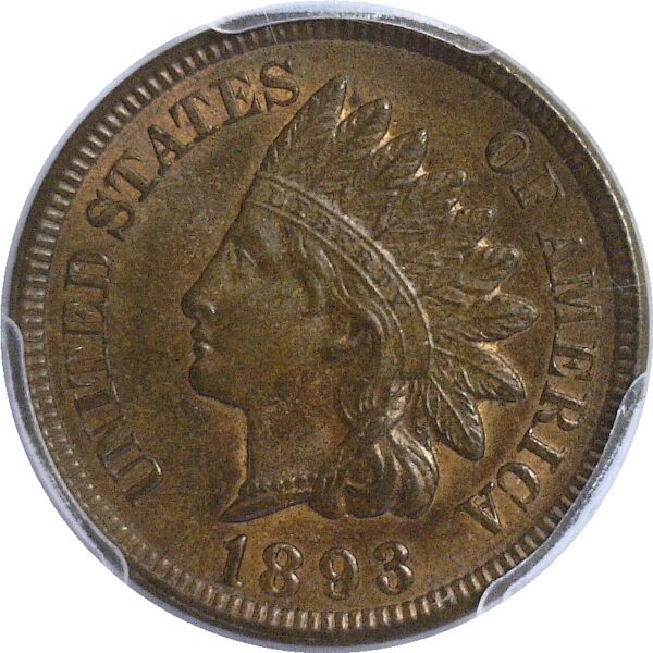 1893 Indian Heads Cent - PCGS MS-64 RB - Image 2