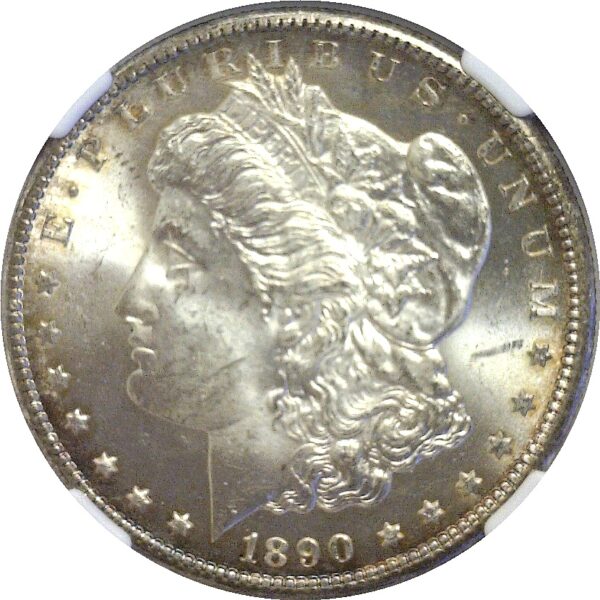 1890-CC .  Morgan Dollar.  -  NGC. MS-63. - Image 2