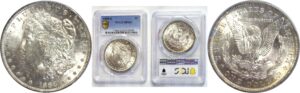 1888-S  Morgan Dollar.  -  PCGS MS-62.