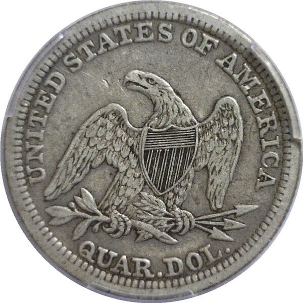 1841 Seated Liberty Quarter.  PCGS VF-35 - Image 3