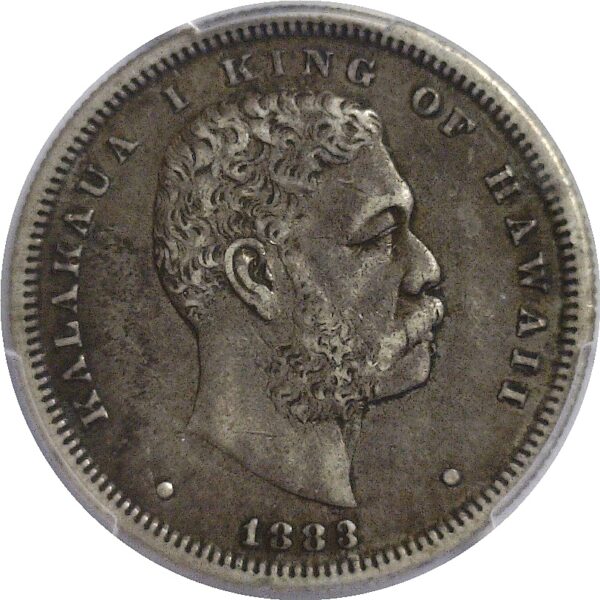 1883.  Half Dollar. PCGS. XF-45. - Image 2