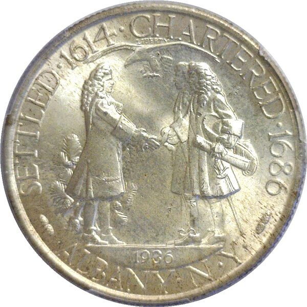 1936 Albany Commemorative Half Dollar.  -   PCGS MS-67. - Image 3