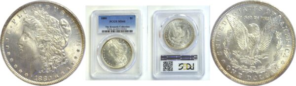 1880.  Morgan Dollar.  -  PCGS. MS-66.