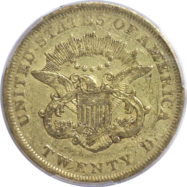 1851 $20 Liberty.  PCGS XF-40 - Image 3