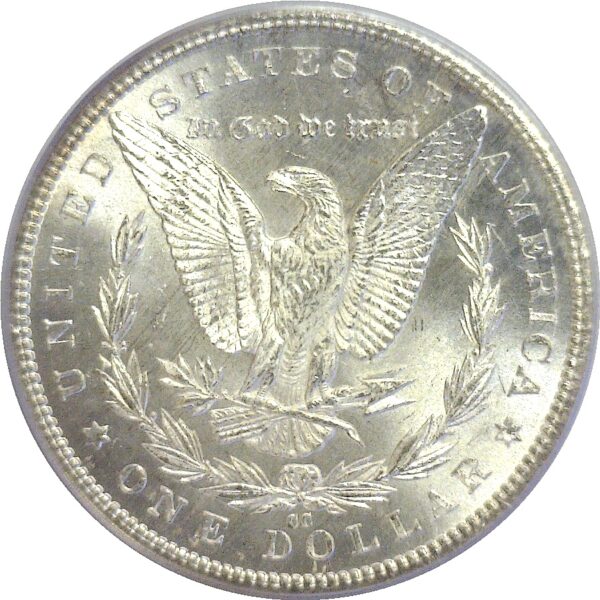 1890-CC .  Morgan Dollar.  -  PCGS. MS-63. - Image 3