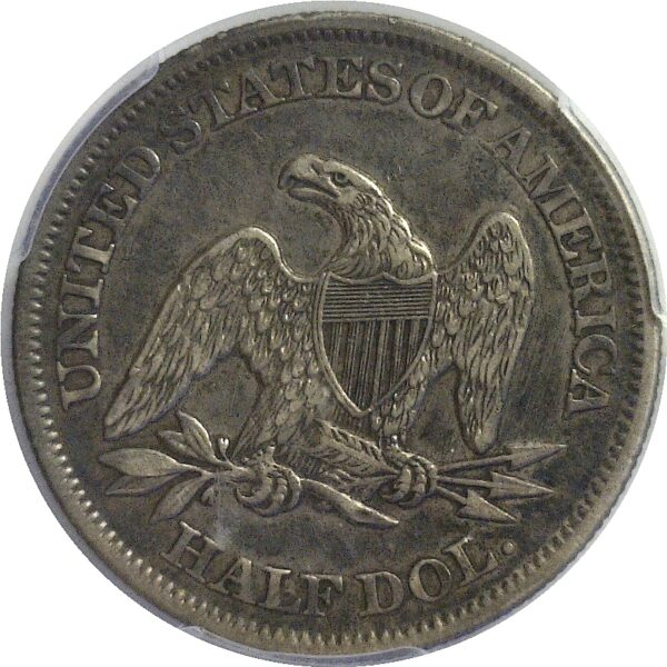 1865.  Seated Liberty Half Dollar.  -  PCGS. XF-40. - Image 3