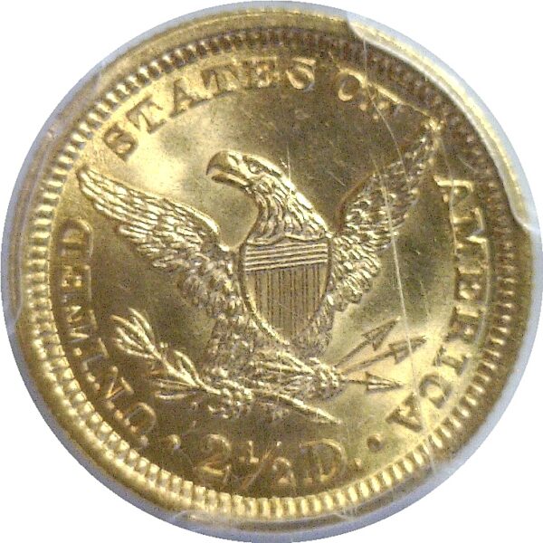 1898. $2 1/2 Liberty.  -   PCGS. MS-65. - Image 3