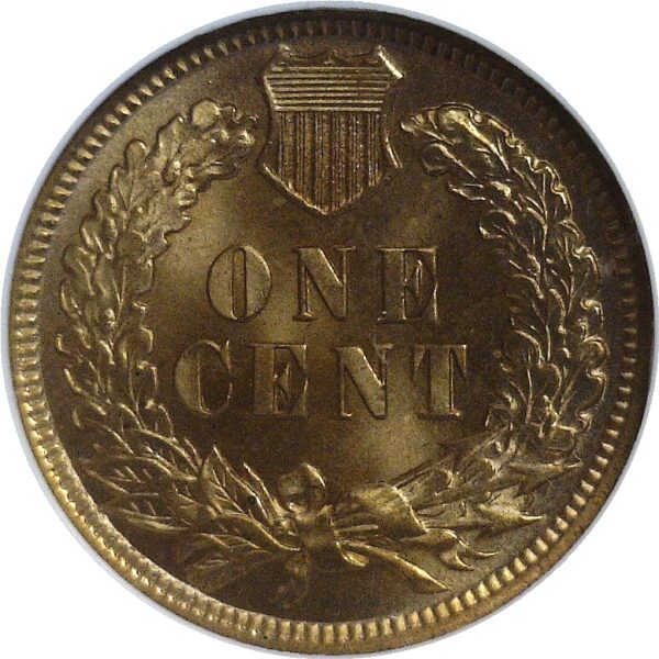 1900.  Indian Head Cent.  -  NGC. MS-65. RD. - Image 3