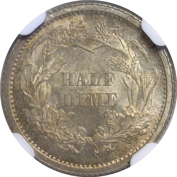 1866.  Seated Liberty Half Dime.  -  NGC. MS-65. - Image 3