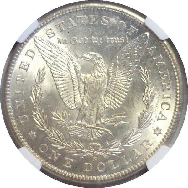 1900-S.  Morgan Dollar.  -  NGC. MS-63. - Image 3