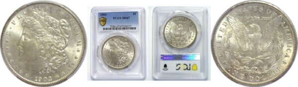 1903.  Morgan Dollar.  -  PCGS. MS-67.
