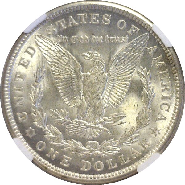 1921-D  Morgan Dollar.  -  NGC MS-66. - Image 3