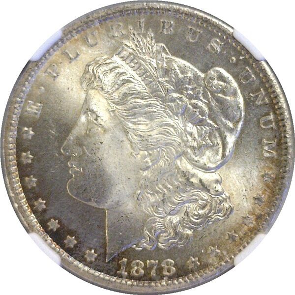 1878-CC .  Morgan Dollar.  -  NGC. MS-64+. - Image 2