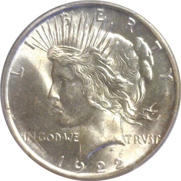 1922-D.  Peace Dollar. PCGS. MS-65+. - Image 2