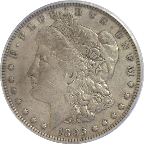 1893.  Morgan Dollar.  -  PCGS. XF-45. - Image 2