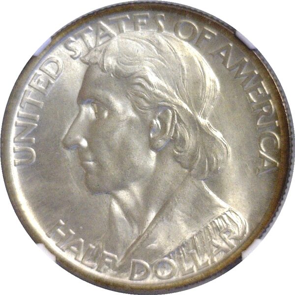 1937  Boone Commemorative Half Dollar -  NGC MS-67 CAC - Image 2