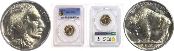 1931-S Buffalo Nickel.  -  PCGS MS-65+