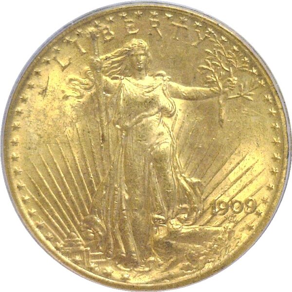 1909/8  $20 St. Gaudens.  -   PCGS MS-64. - Image 2