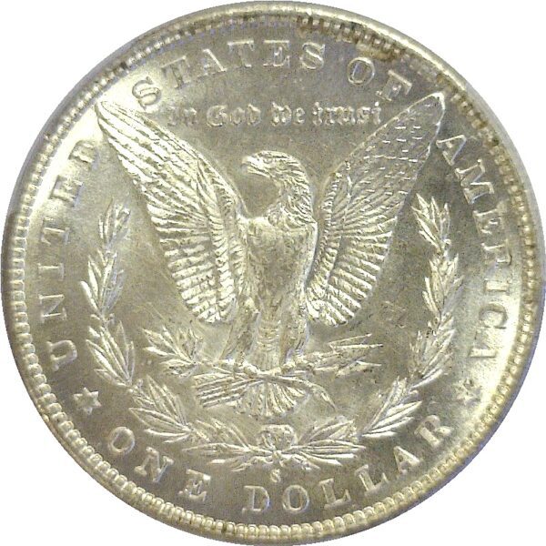 1888-S.  Morgan Dollar.  -  PCGS. MS-63. - Image 3