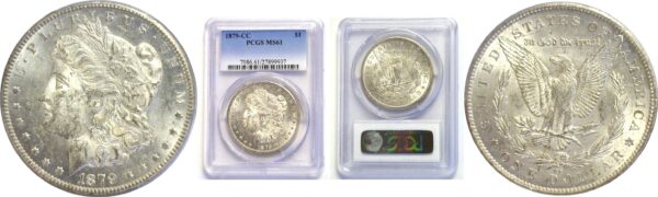 1879-CC  Morgan Dollar.  -  PCGS MS-61.