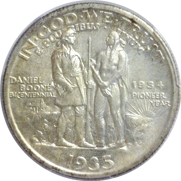 1935/34-S Boone Commemorative Half Dollar.  -  PCGS MS-66 - Image 3