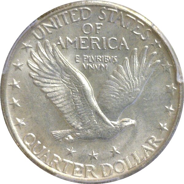 1927-D Standing Liberty Quarter  -  PCGS MS-64 FH CAC - Image 3