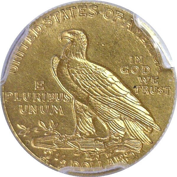 1911-D $2 1/2 Indian  -  PCGS MS-61. - Image 3