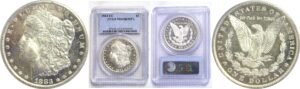 1883-CC  Morgan Dollar.  -  PCGS MS-65. DMPL.