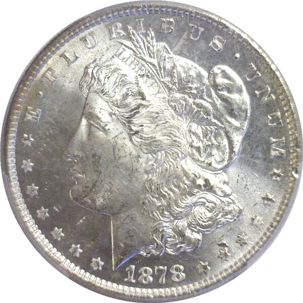 1878-8TF.  Morgan Dollar.  -  PCGS. MS-62. - Image 2