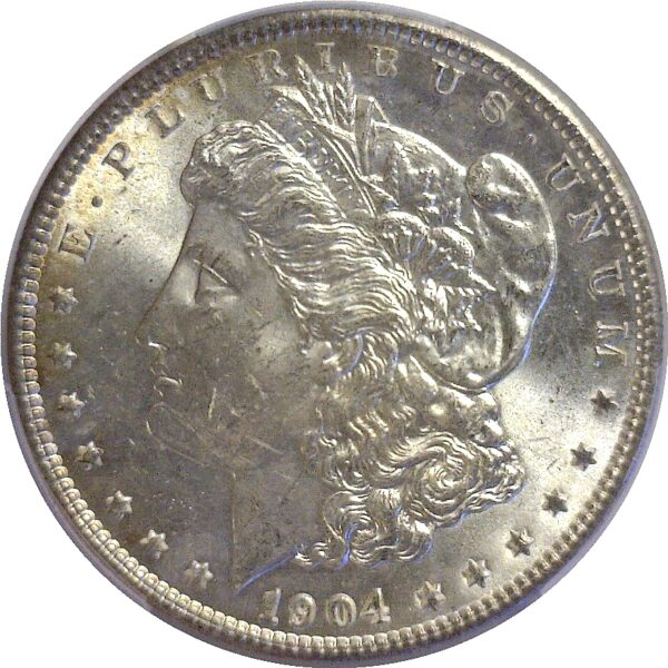 1904  Morgan Dollar.  -  PCGS MS-64. - Image 2