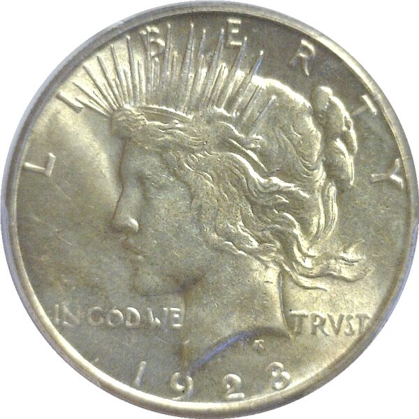 1928-S.  Peace Dollar.  -  PCGS. MS-63. - Image 2