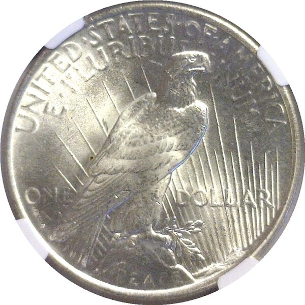 1926-D.  Peace Dollar.  -  NGC. MS-64+. - Image 3