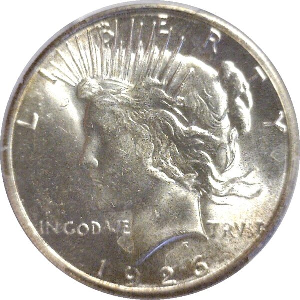 1926-S.  Peace Dollar.  -  PCGS. MS-64. - Image 2