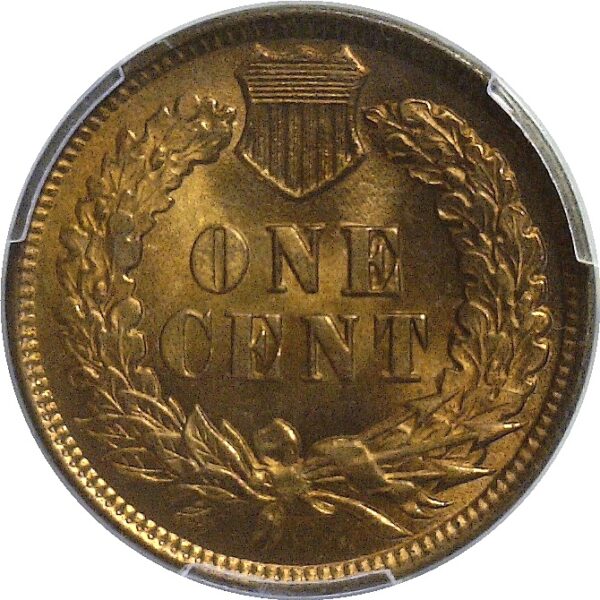 1902.  Indian Head Cent.  -  PCGS. MS-66. RD. - Image 3