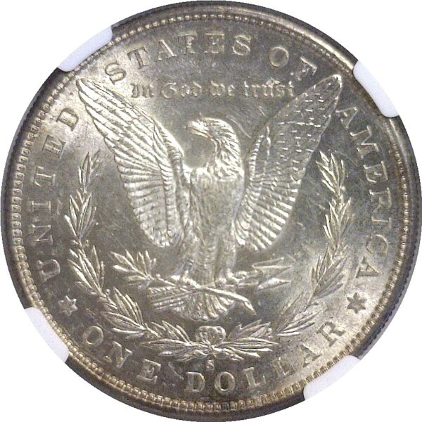 1888-S.  Morgan Dollar.  -  NGC. AU-58. - Image 3