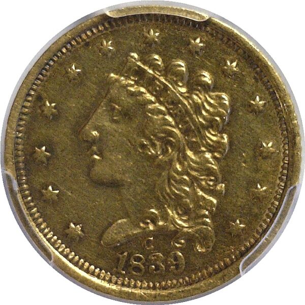 1839-C. $2 1/2 Classic.   -  PCGS. XF-45. - Image 2