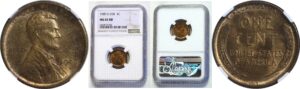1909-S VDB  Lincoln Cent    NGC MS-65 RB