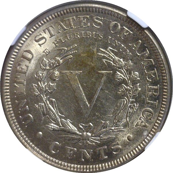 1886  Liberty Nickel.  -  NGC MS-63. - Image 3