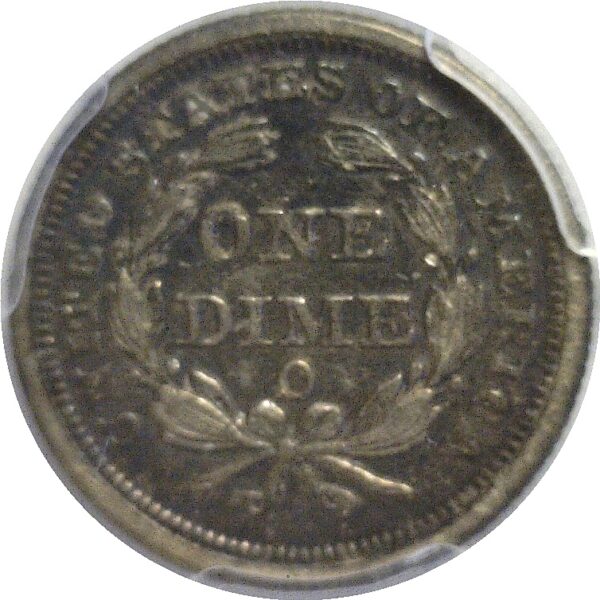 1852-O.  Seated Liberty Dime.  -  PCGS. XF-40. - Image 3