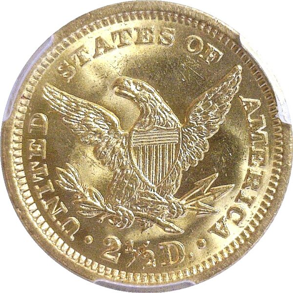 1907. $ 2 1/2 Liberty.  -   PCGS. MS-65. - Image 3