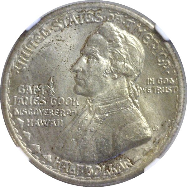 1928 Hawaiian Commemorative Half Dollar  -  NGC MS-64 - Image 2