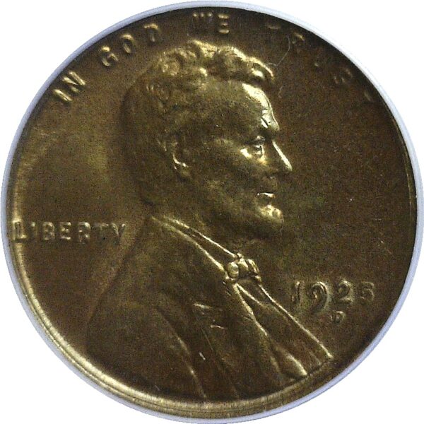 1925-D.  Lincoln Cent. PCGS. MS-64. RB. - Image 2