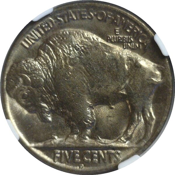 1928-D Buffalo Nickel   -   NGC MS-63 - Image 3