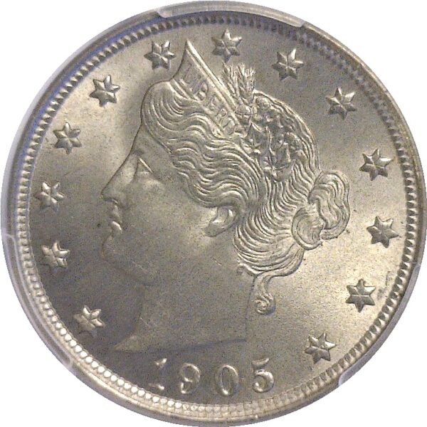 1905  Liberty Nickel. - PCGS MS-65. CAC - Image 2