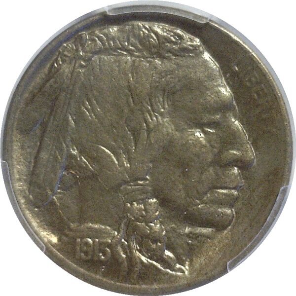 1913-S T-2.  Buffalo Nickel.  -  PCGS AU-58. - Image 2