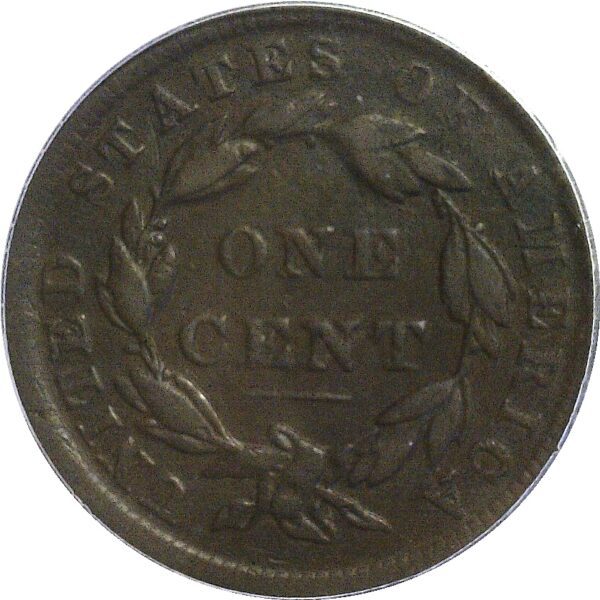 1839/6 Large Cent  -  PCGS VG-10 - Image 3