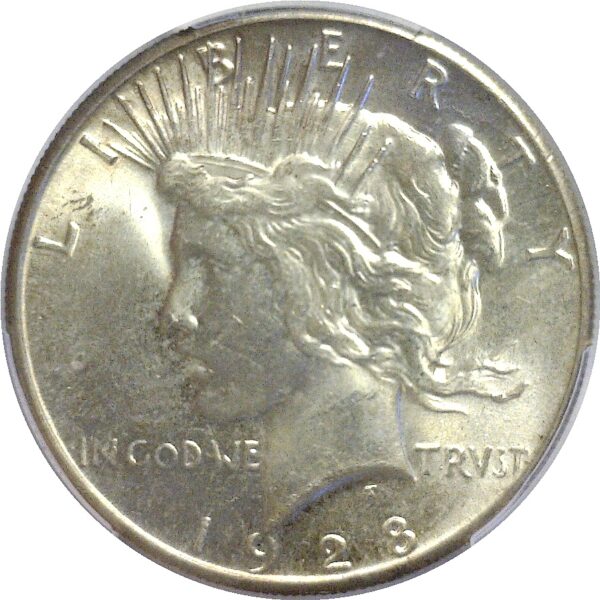 1928 Peace Dollar  -  PCGS MS-64 - Image 2